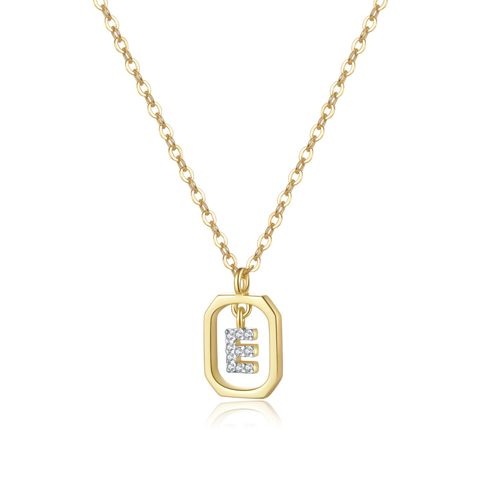 Personalized gold pendant