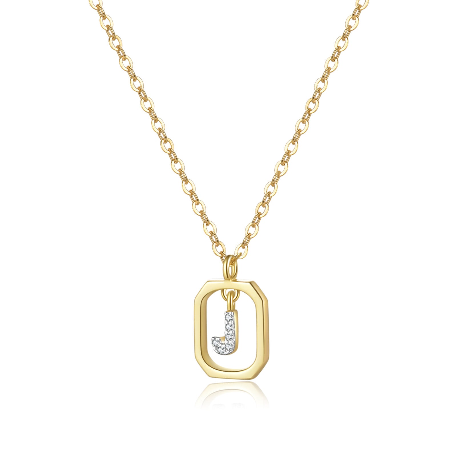 Personalized gold pendant