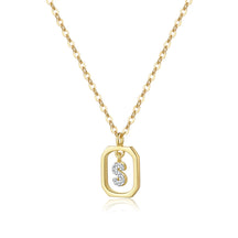 Personalized gold pendant