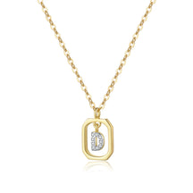 Personalized gold pendant