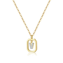 Personalized gold pendant
